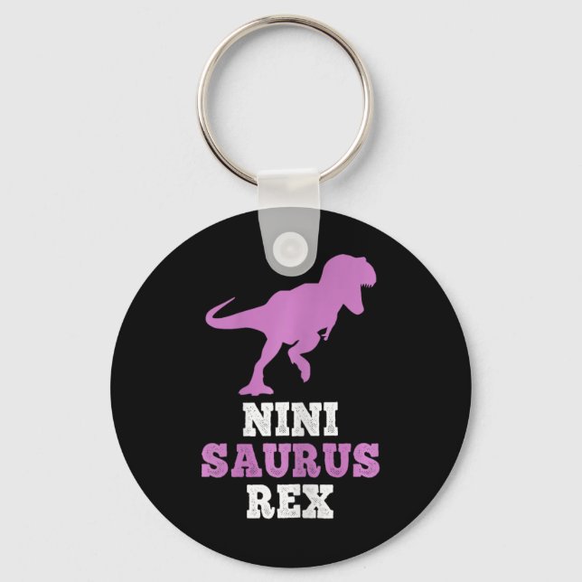 Chaveiro Nini-saurus Rex Dino Dinosaur Ninisaurus Funny (Frente)