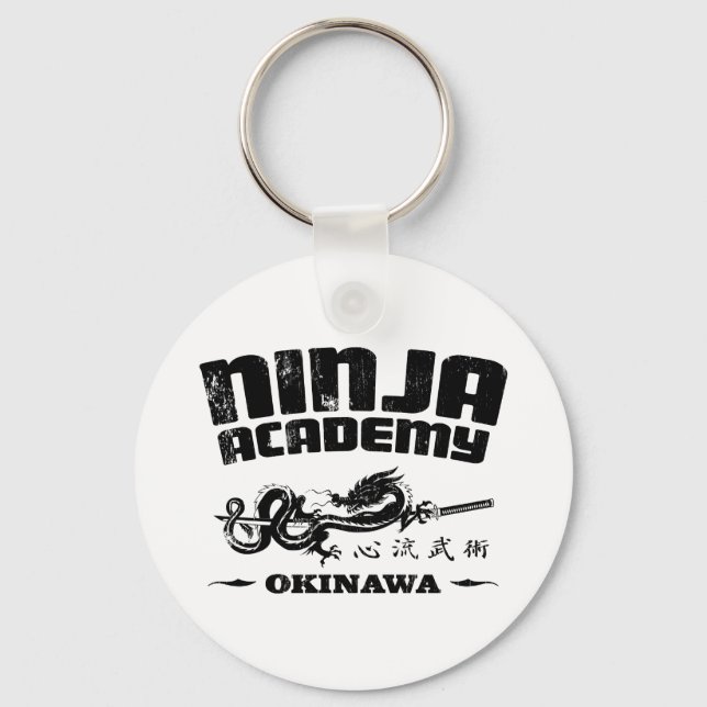 Chaveiro Ninja Academy Okinawa Kill Bill (Frente)