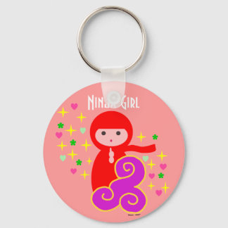 Chaveiro Ninja Girl in Red
