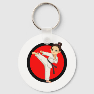Chaveiro Ninja/Karate Girl