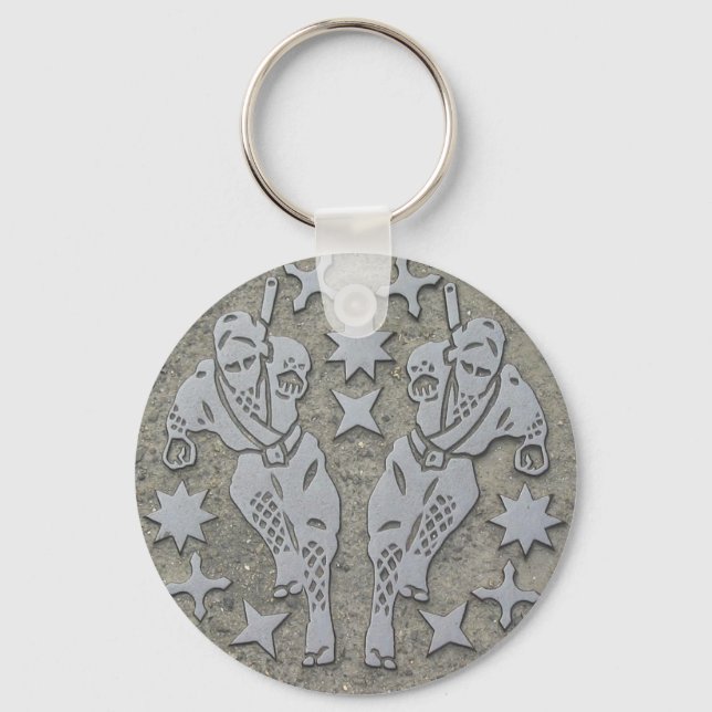 Chaveiro Ninja Manhole (Frente)