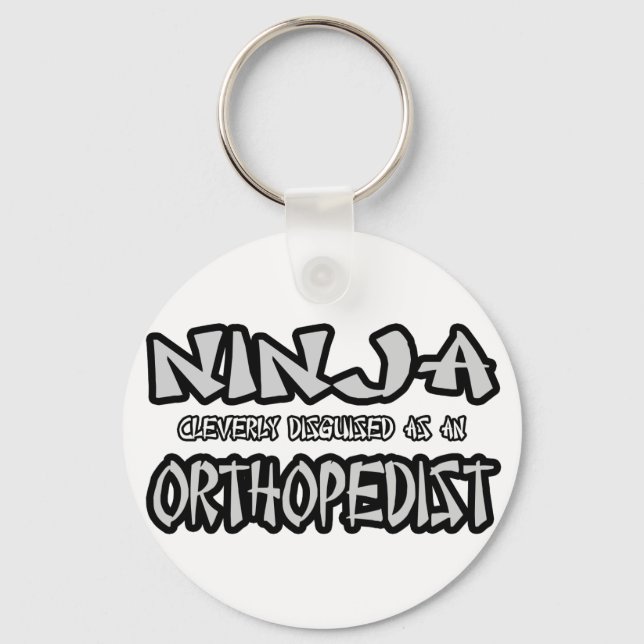 Chaveiro Ninja... ortopedista (Frente)