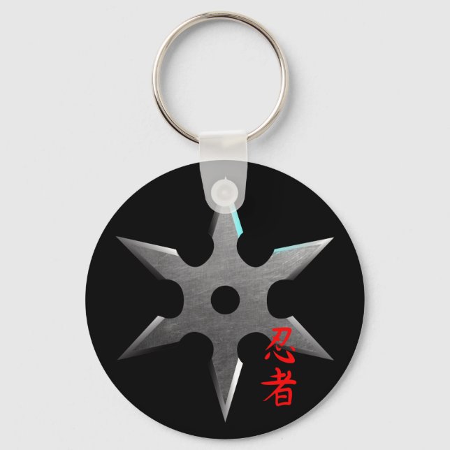 Chaveiro Ninja Throwing Star (Frente)