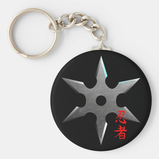 Chaveiro Ninja Throwing Star (Frente)