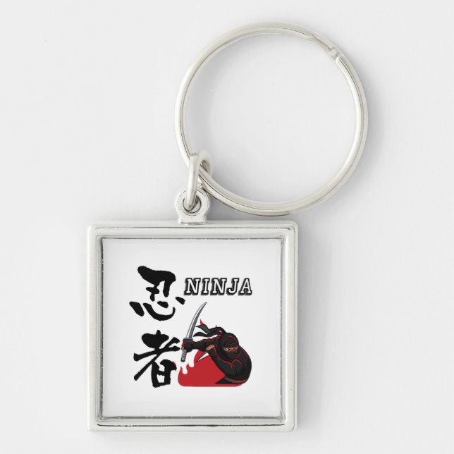Chaveiro Ninja - Time to go to battle- (Frente)