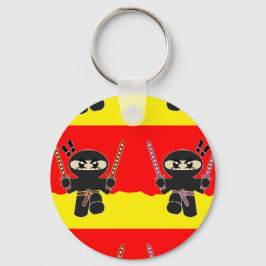 Chaveiro Ninjas raivosos