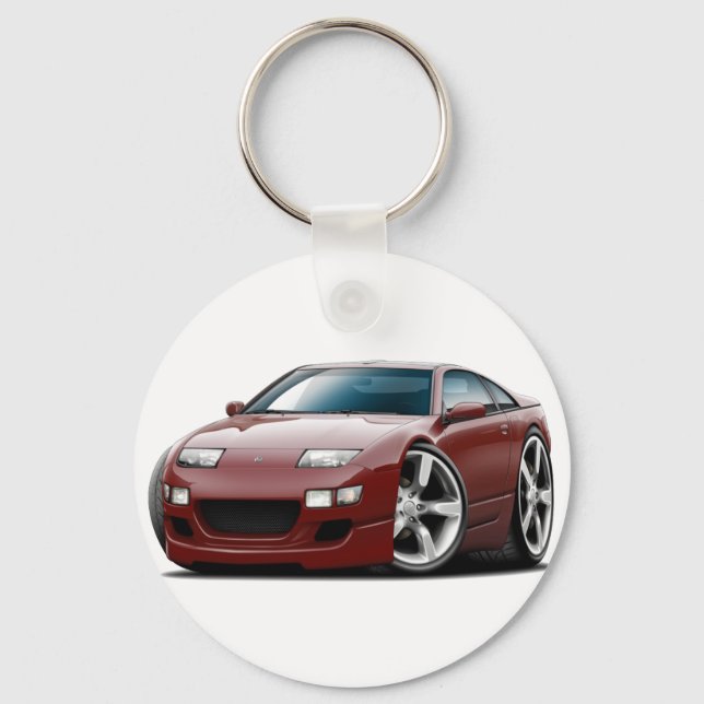 Chaveiro Nissan 300ZX Maroon Car (Frente)