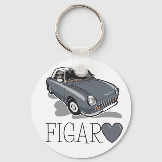 Chaveiro Nissan Figaro Lapiz Cinza (Frente)