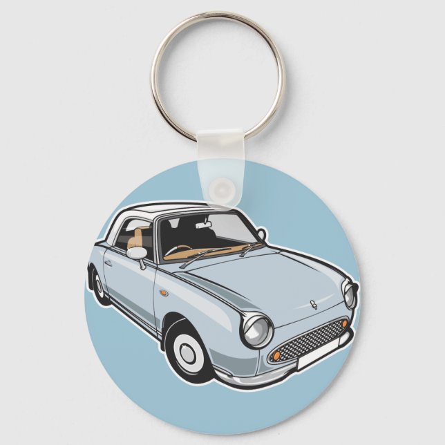 Chaveiro Nissan Figaro Pale Aqua (Frente)