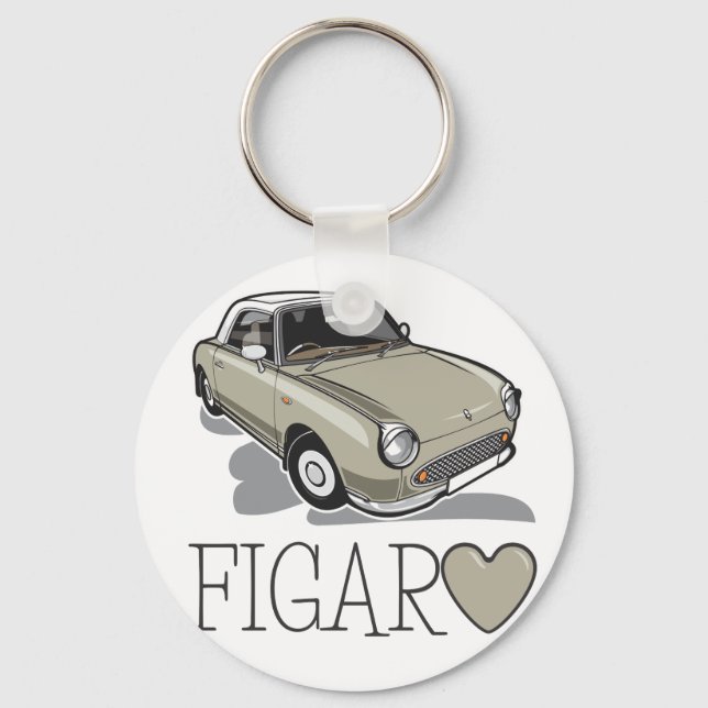 Chaveiro Nissan Figaro Topaz Mist (Frente)
