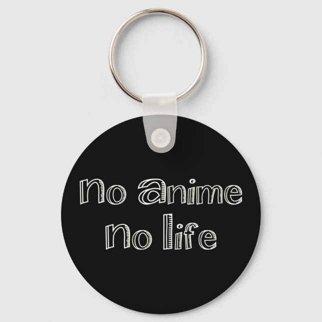 Chaveiro no anime no life keychain (Frente)