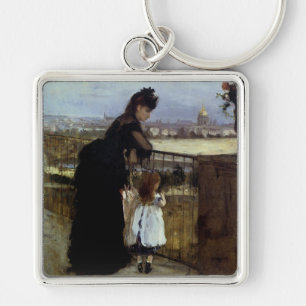 Chaveiro No Balcão por Berthe Morisot