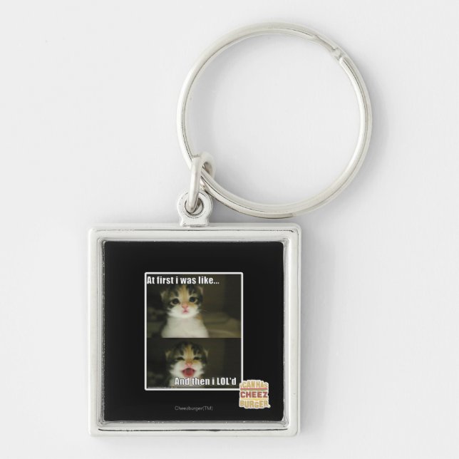 Chaveiro No começo eu estava tipo (Frente)