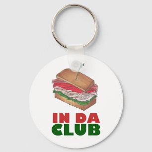 Chaveiro No Da Club Turkey Club Sandwich Engraçado Foodie D