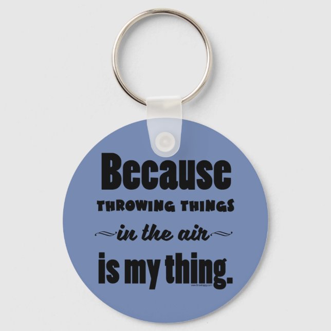 Chaveiro No Disco de Atirada de Ar, Javelin Hammer Gift (Frente)