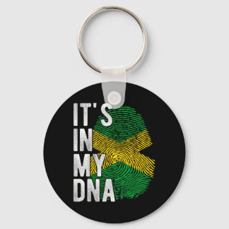 Chaveiro no DNA Bandeira da Jamaica Dia da Independência da