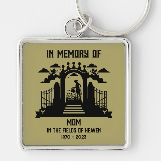 Chaveiro No Funeral de Jardineiros de Memória (Frente)