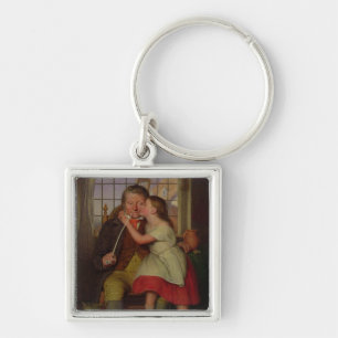 Chaveiro No joelho do avô