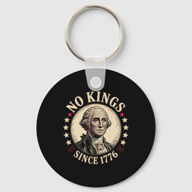 Chaveiro No Kings In America 1776 (Frente)
