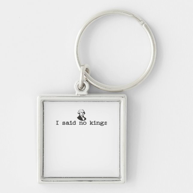 Chaveiro No Kings In America Bold Casual (Frente)