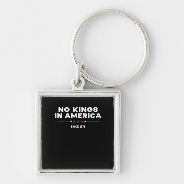 Chaveiro No Kings In America Doge Classic Trendy Graphic (Frente)