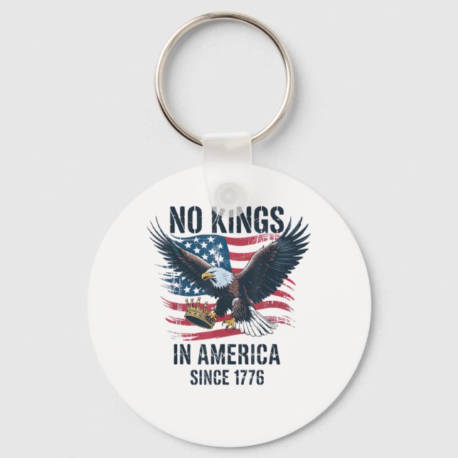 Chaveiro No Kings In America Since 1776 Minimal Clean (Frente)