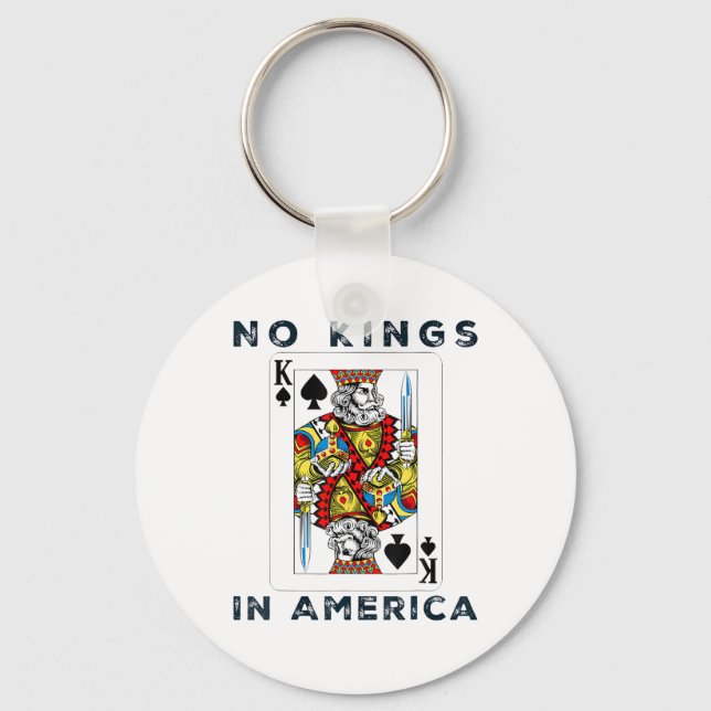 Chaveiro No Kings In America We The People Political Creati (Frente)