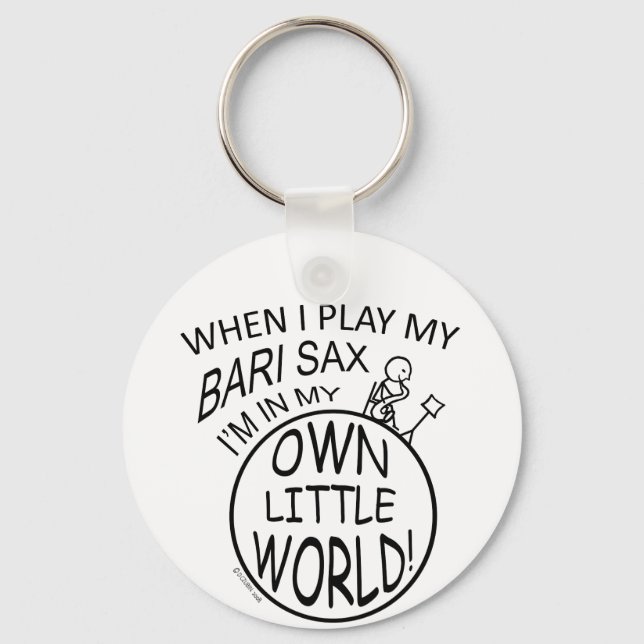 Chaveiro No Meu Pequeno Mundo, Bari Sax (Frente)