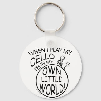 Chaveiro No Meu Pequeno Mundo Cello