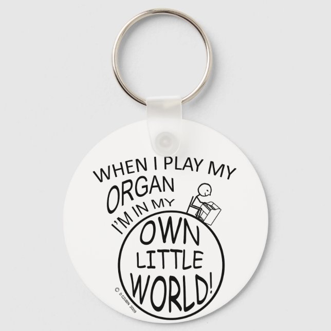 Chaveiro No Meu Pequeno Órgão Mundial (Frente)