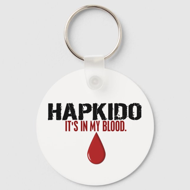 Chaveiro No Meu Sangue HAPKIDO (Frente)
