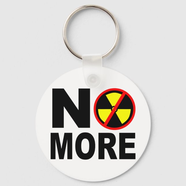 Chaveiro No More Anti-Nuclear Slogan (Frente)