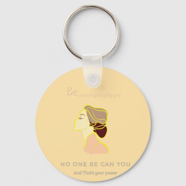 Chaveiro No One Be Can You  (Frente)