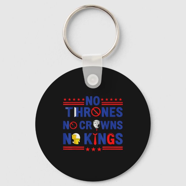 Chaveiro No Thrones No Crowns No Kings  (Frente)