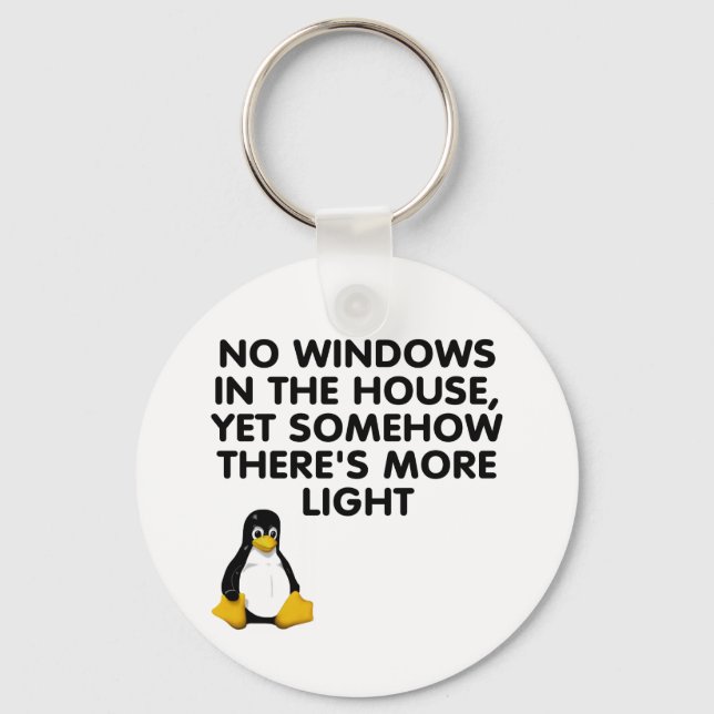 Chaveiro No windows in the house... (Frente)