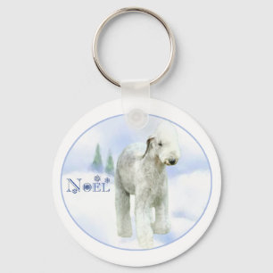 Chaveiro Noel Bedlington Terrier