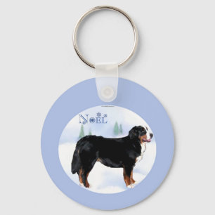 Chaveiro Noel Bernese Mountain Dog