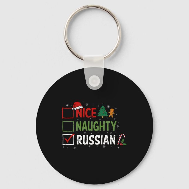 Chaveiro Noel de Natal Russo Bastante Bastante (Frente)