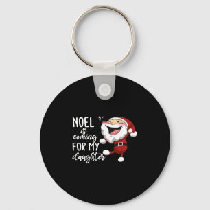 Chaveiro noel está vindo para minha filha