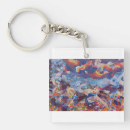 Chaveiro Noite colorida