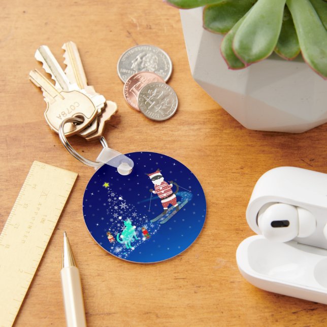 Chaveiro Noite de Aquecimento Cardíaco dos papais noeis (Mesa)