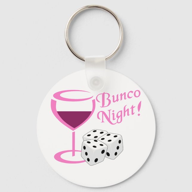 Chaveiro Noite de Bunco (Frente)