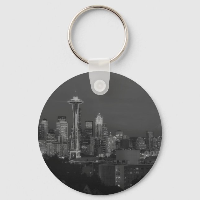 Chaveiro Noite em Seattle (Frente)