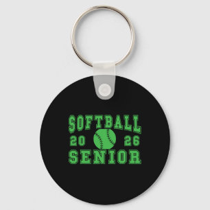 Chaveiro Noite Sênior de Softbol Sênior de Softbol Graduado