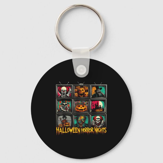 Chaveiro Noites de Terror do Halloween e Filme  (Frente)