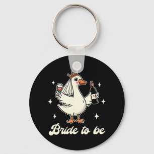 Chaveiro Noiva Bebê Chá de Noiva Casamento Silly Goose Noiv