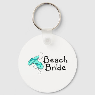 Chaveiro Noiva da praia (casamento de praia)