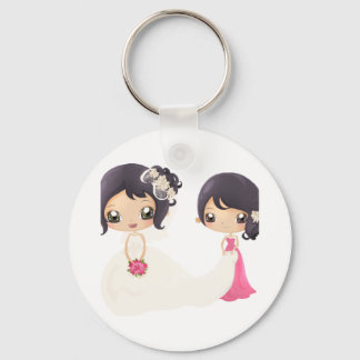 Chaveiro Noiva e Madrinha de casamento