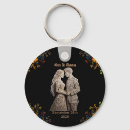 Chaveiro Noiva & Groom Royal Classic