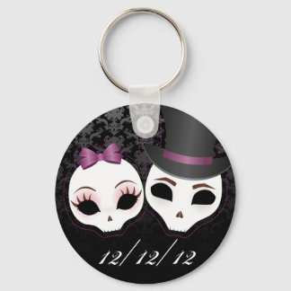 Chaveiro Noiva & Groom Skullie (Violet)